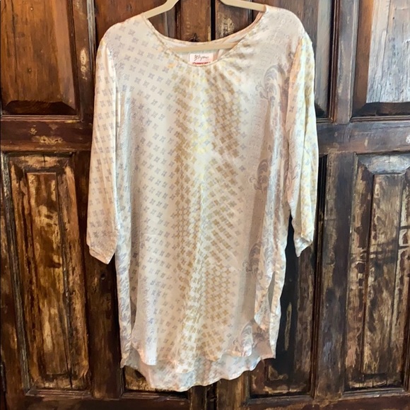 Johnny Was Tops - Johnny Was Silk Tunic M